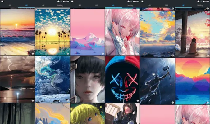 Wallpapers 4K android App screenshot 4